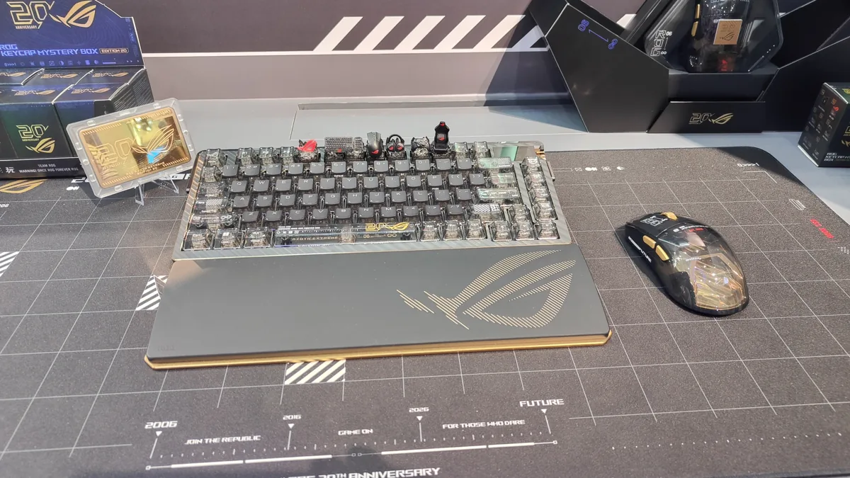 Gaming Keyboards Become Luxury Collectibles with 24K Gold