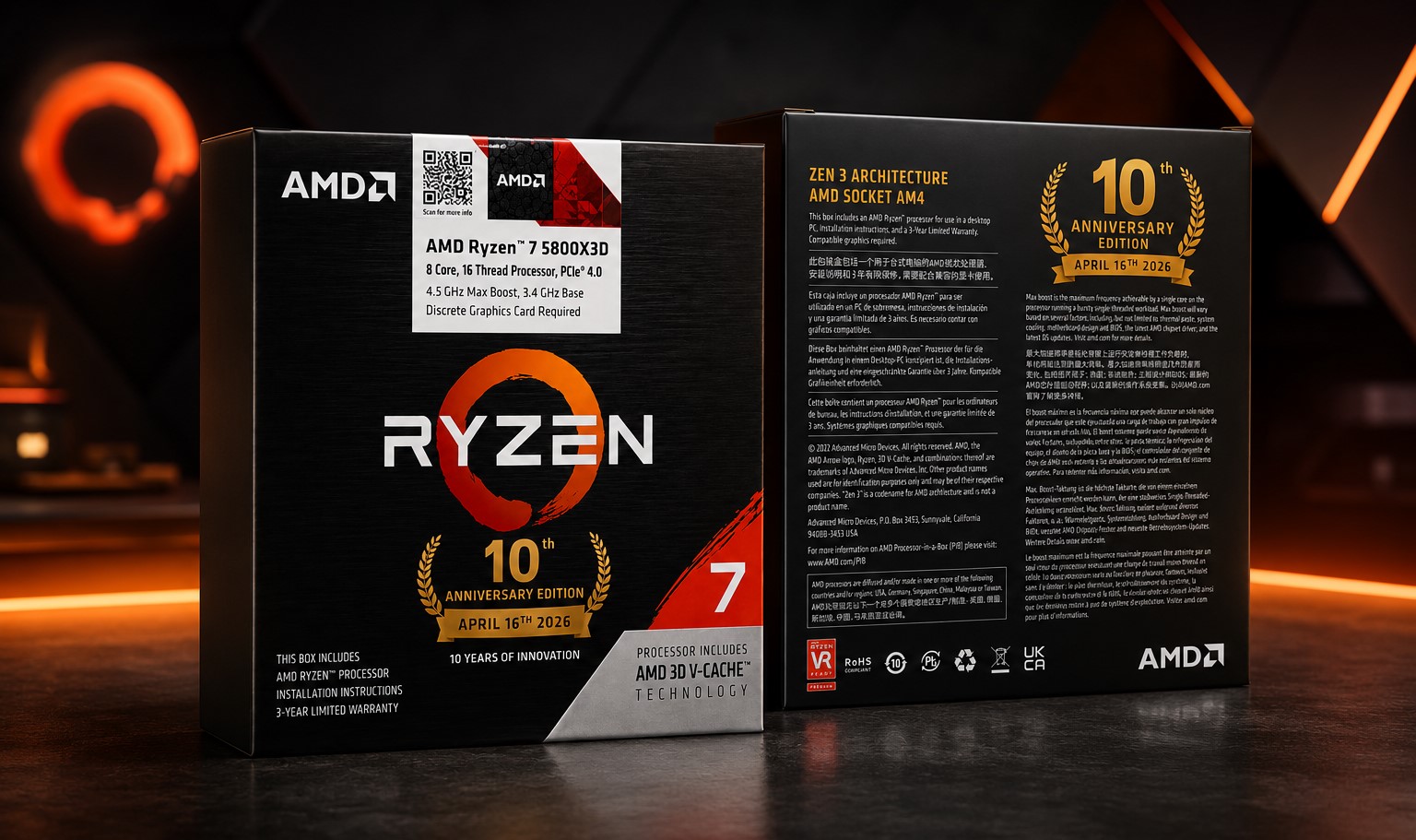 AMD’s Ryzen 7 5800X3D Anniversary Edition Required Major Re‑Engineering
