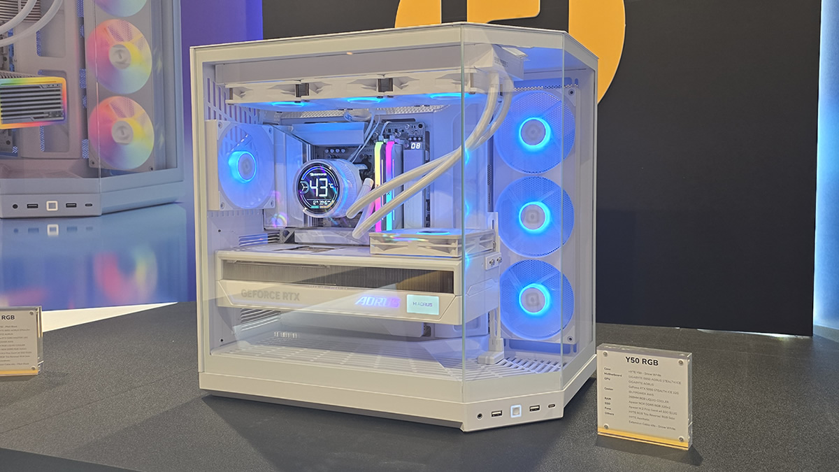 HYTE Y50 RGB Case Drops to $99: Premium Aesthetic Design Meets Budget-Friendly PC Building