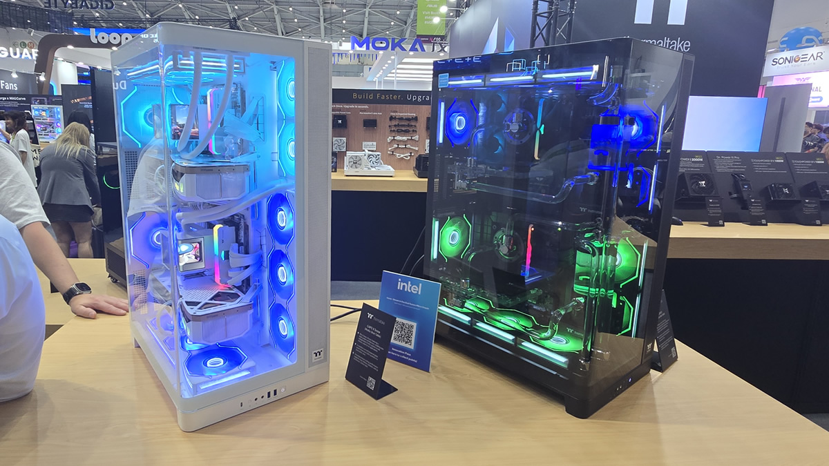 Thermaltake CAPO X Dual PC Case Lets Two Full Rigs Share One Desk
