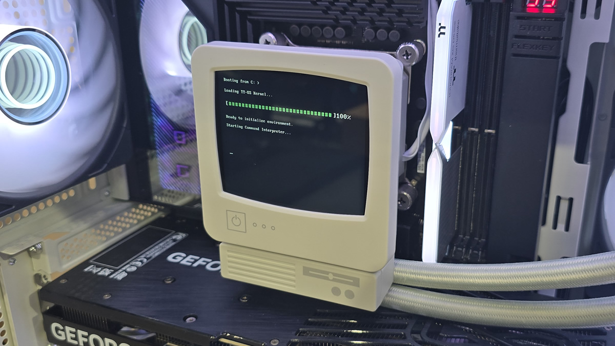 Thermaltake and ASRock Turn AIO Coolers into Information Displays