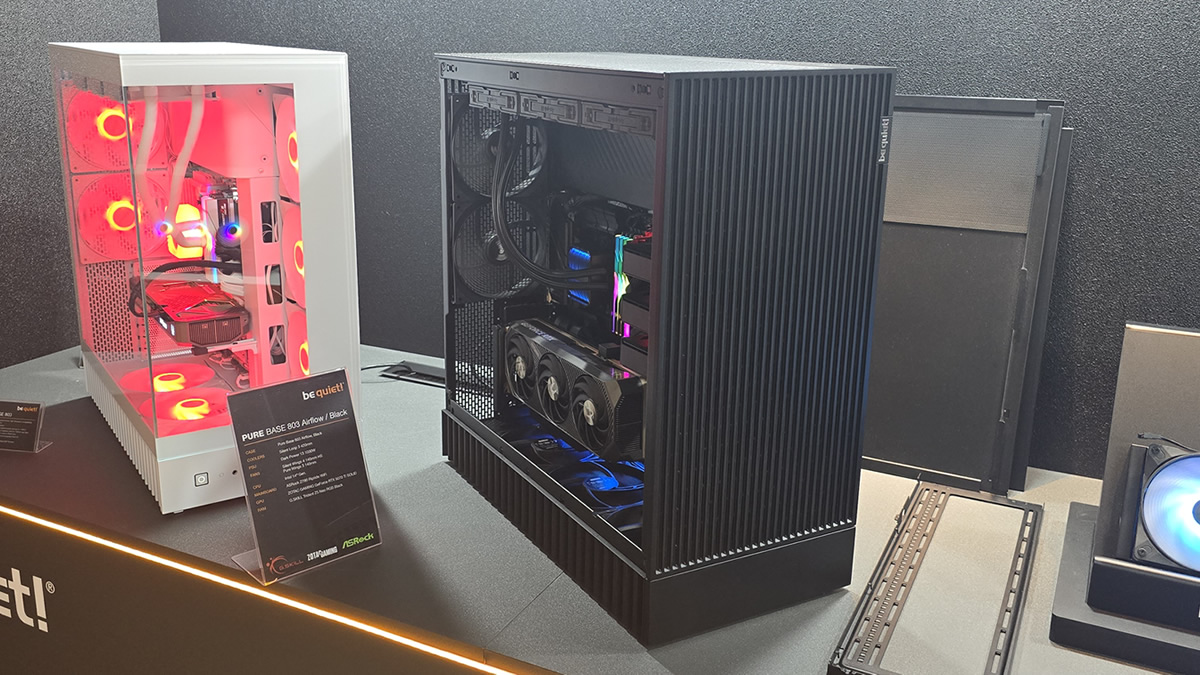 be quiet Pure Base 803 Balances Airflow and Style