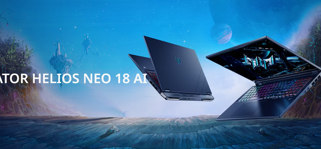 Acer’s Predator Helios Neo Laptops Unite Gaming and AI Power