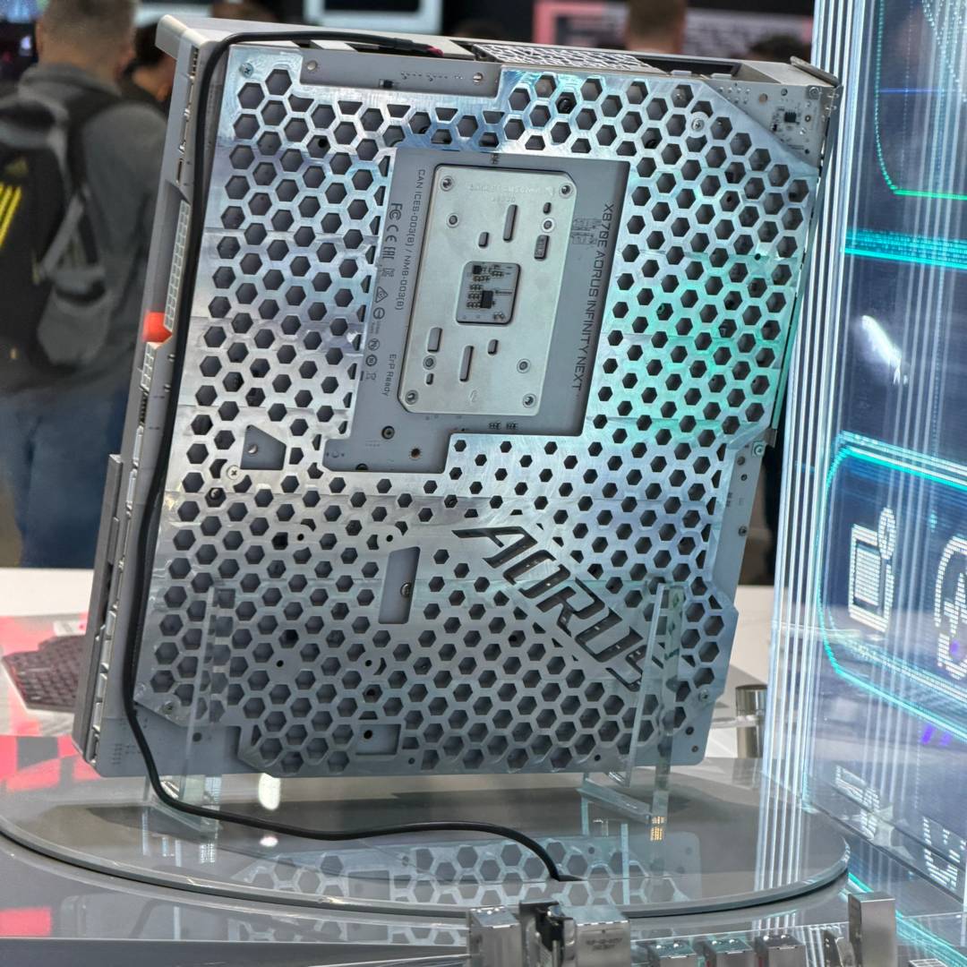 Gigabyte’s X870E Infinity Next Brings 3D-Printed Metal to Motherboard Cooling