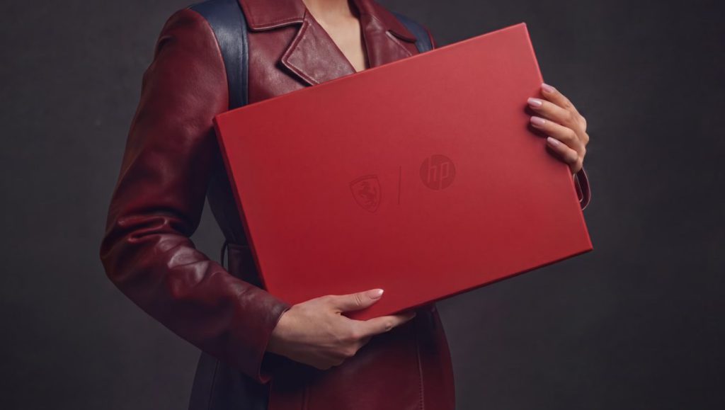 HP and Ferrari’s $5,600 Laptop Puts a Transparent Engine Bay on Your Desk