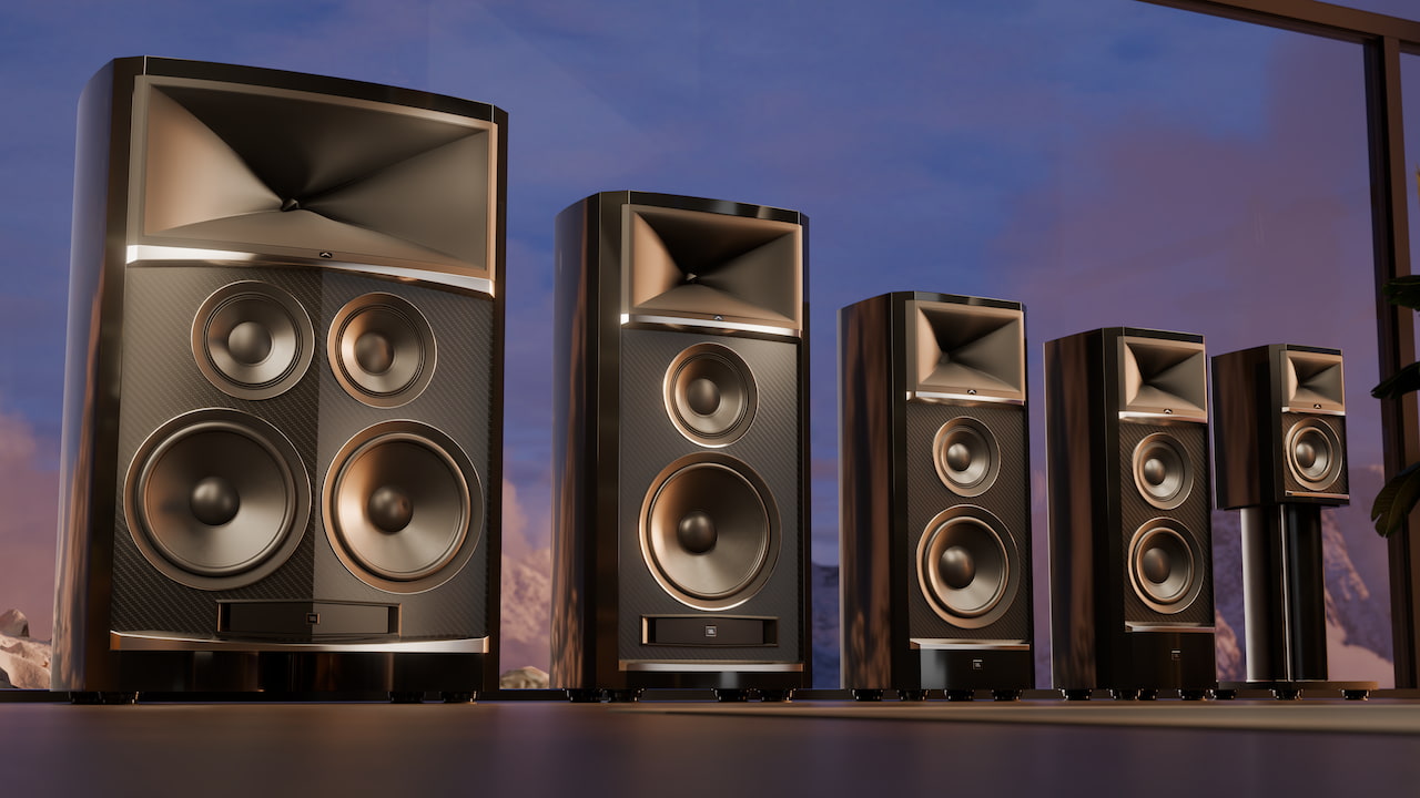 JBL's Summit Everest and K2 Cap Its Five-Model Flagship Speaker Line