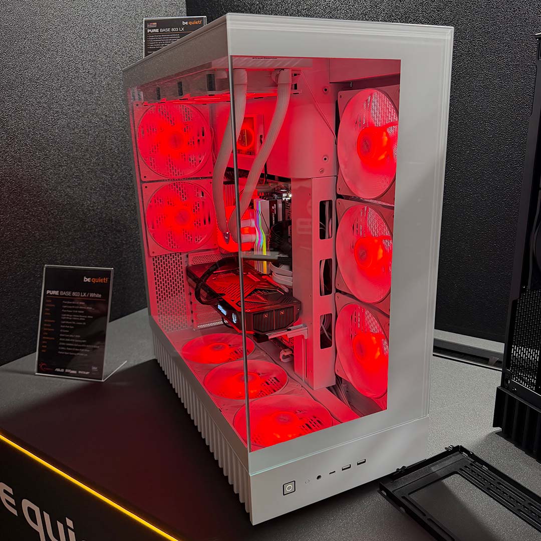 be quiet Pure Base 803 Balances Airflow and Aesthetics