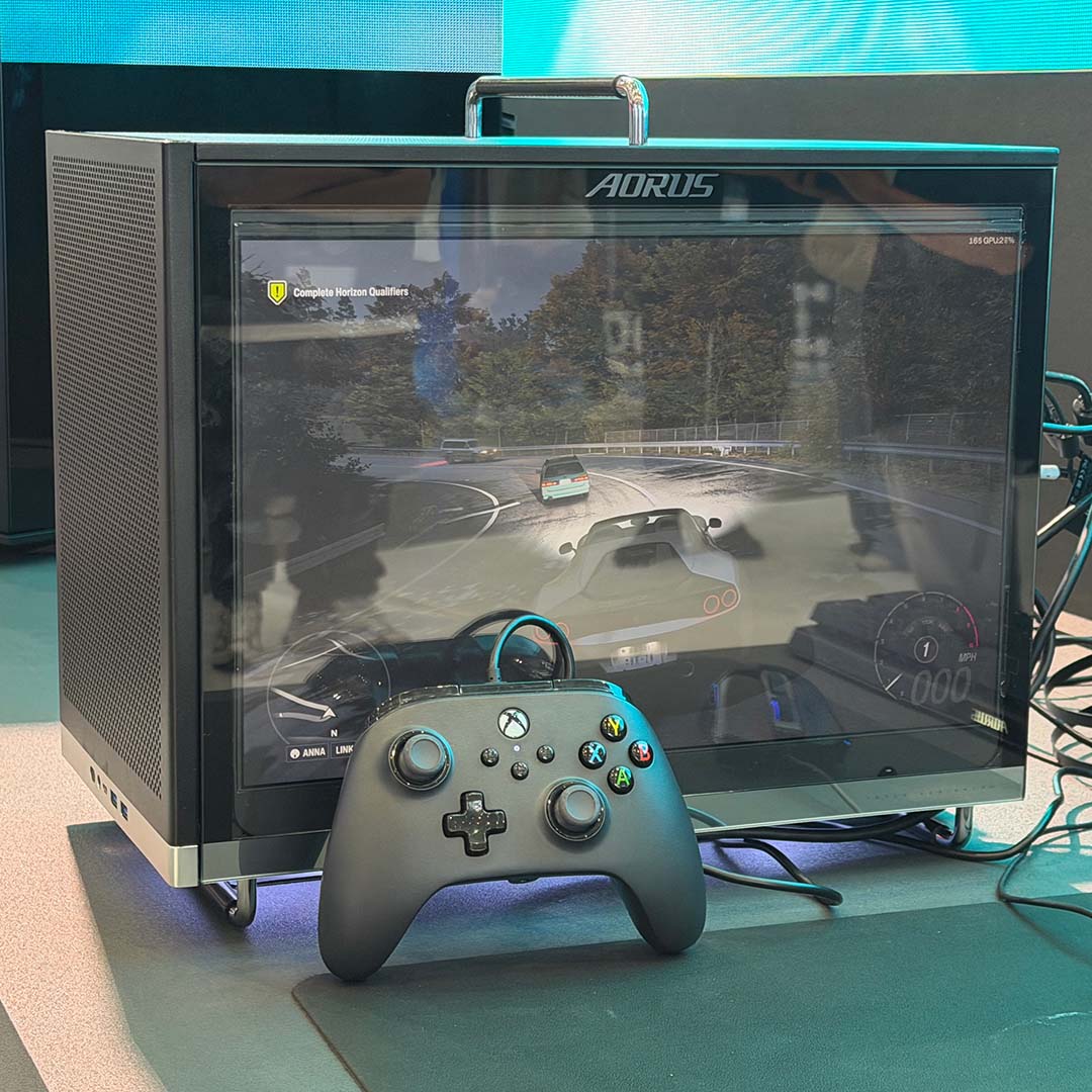 This PC Case Ditches Your Monitor with a Built-In 165Hz Display