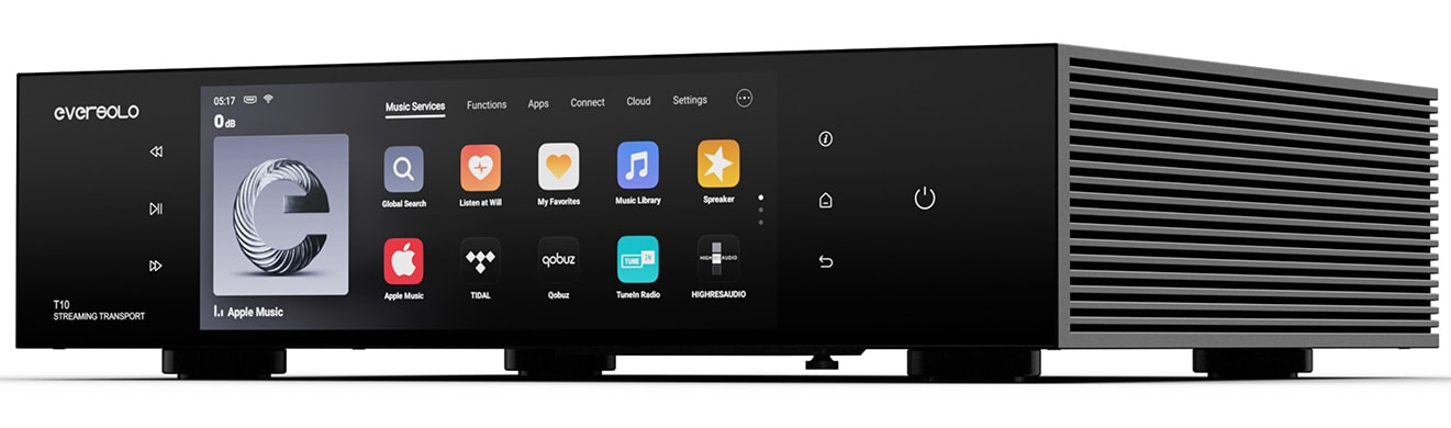 Eversolo T10 and DMP-A8 Gen 2 Push High-End Streaming Transport Tech Downmarket