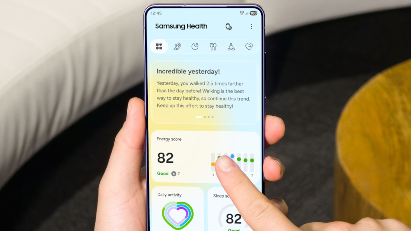 Samsung Health App Update Brings AI Smarts to Galaxy Watch Fitness