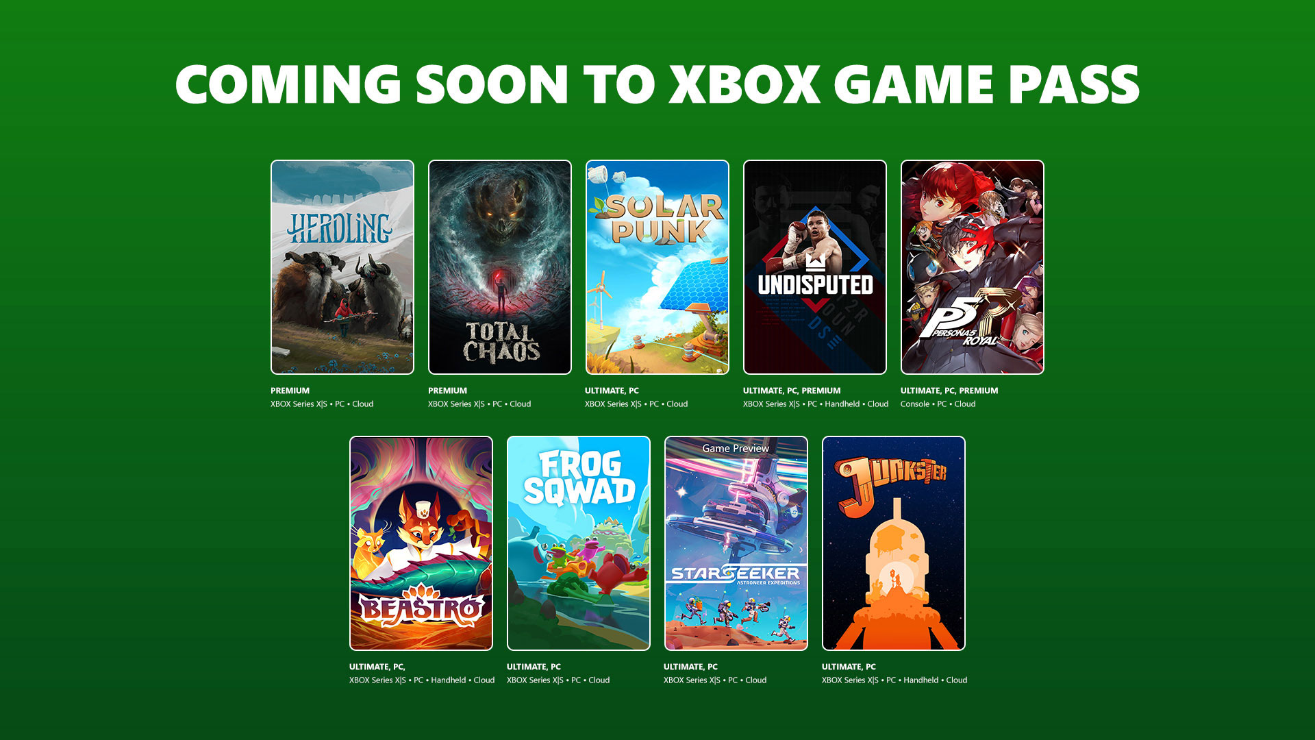 Xbox Game Pass June Wave 1: Persona 5 Royal and Big Day-One Drops