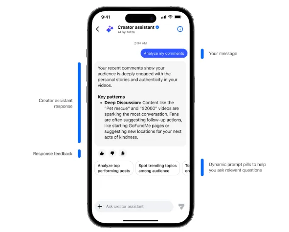 Meta’s Creator Assistant AI Explains Why Your Reels Win
