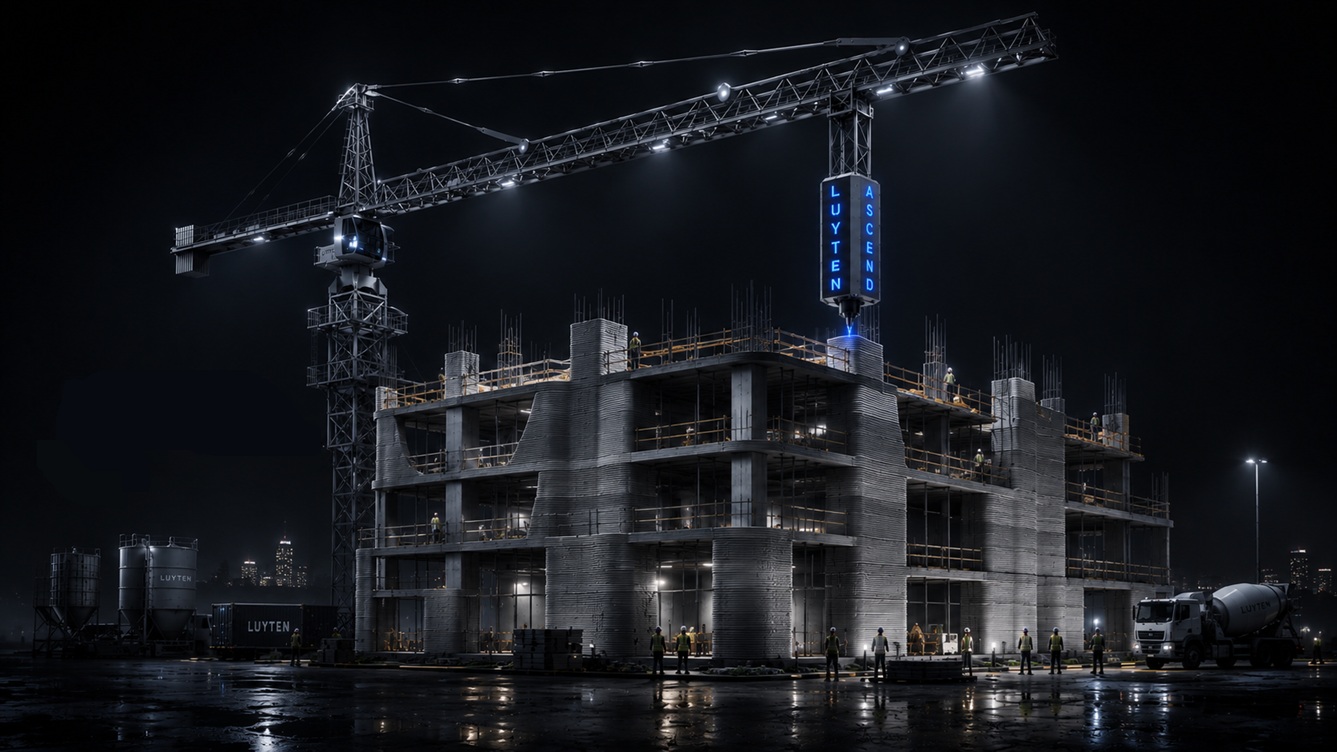 Tower Cranes Become 3D Concrete Printers for Faster High-Rises
