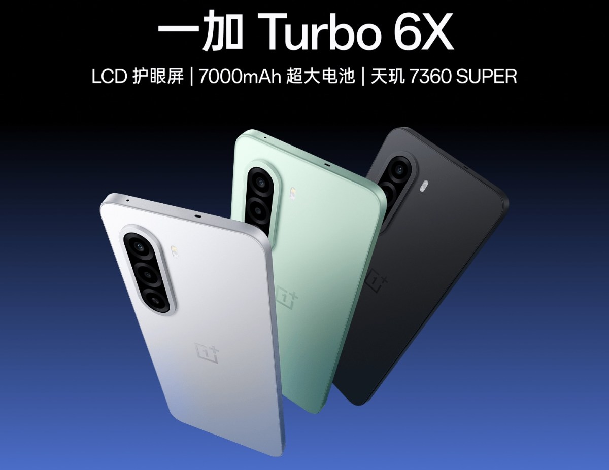 OnePlus Turbo 6X Series Pairs Huge Batteries with Eye Care Screens