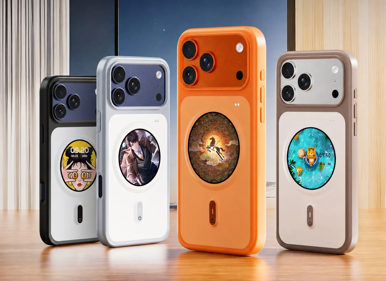 iPhone 17 Pro Max Case With Rear Display Reinvents Notifications and Gaming