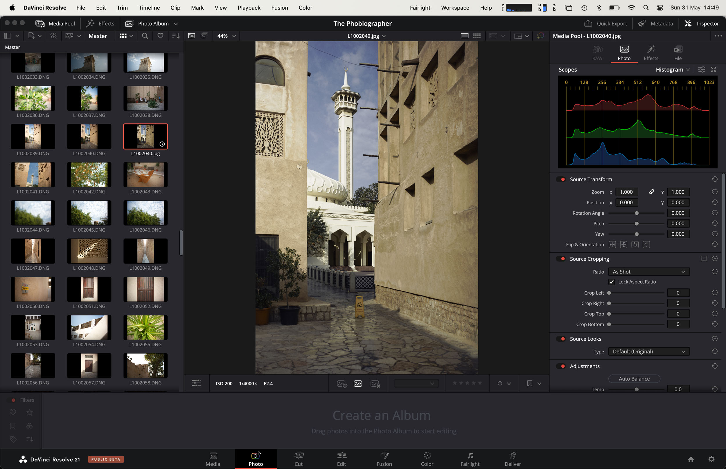 DaVinci Resolve’s New Photo Editor: Platform Shift or Add-On?