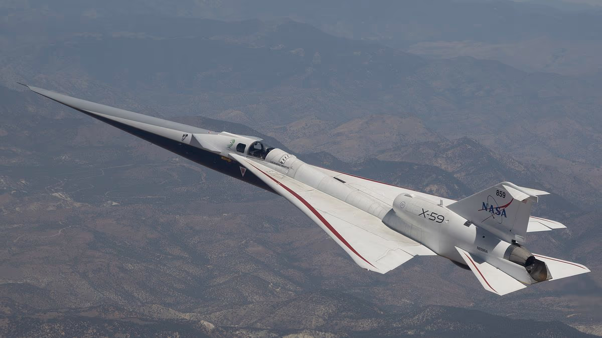 How NASA’s New Supersonic Jet Turns a Sonic Boom into a Quiet Thump
