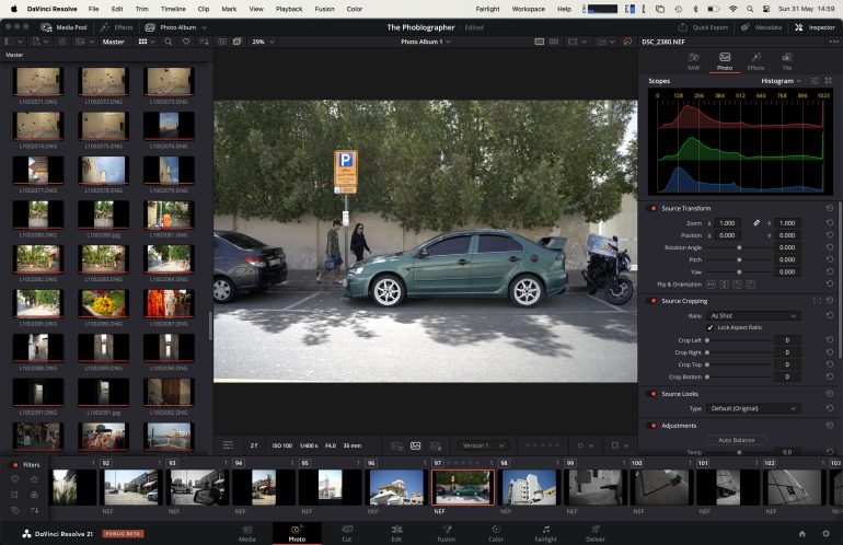 DaVinci Resolve’s Photo Page Is Built for Colorists, Not Photographers