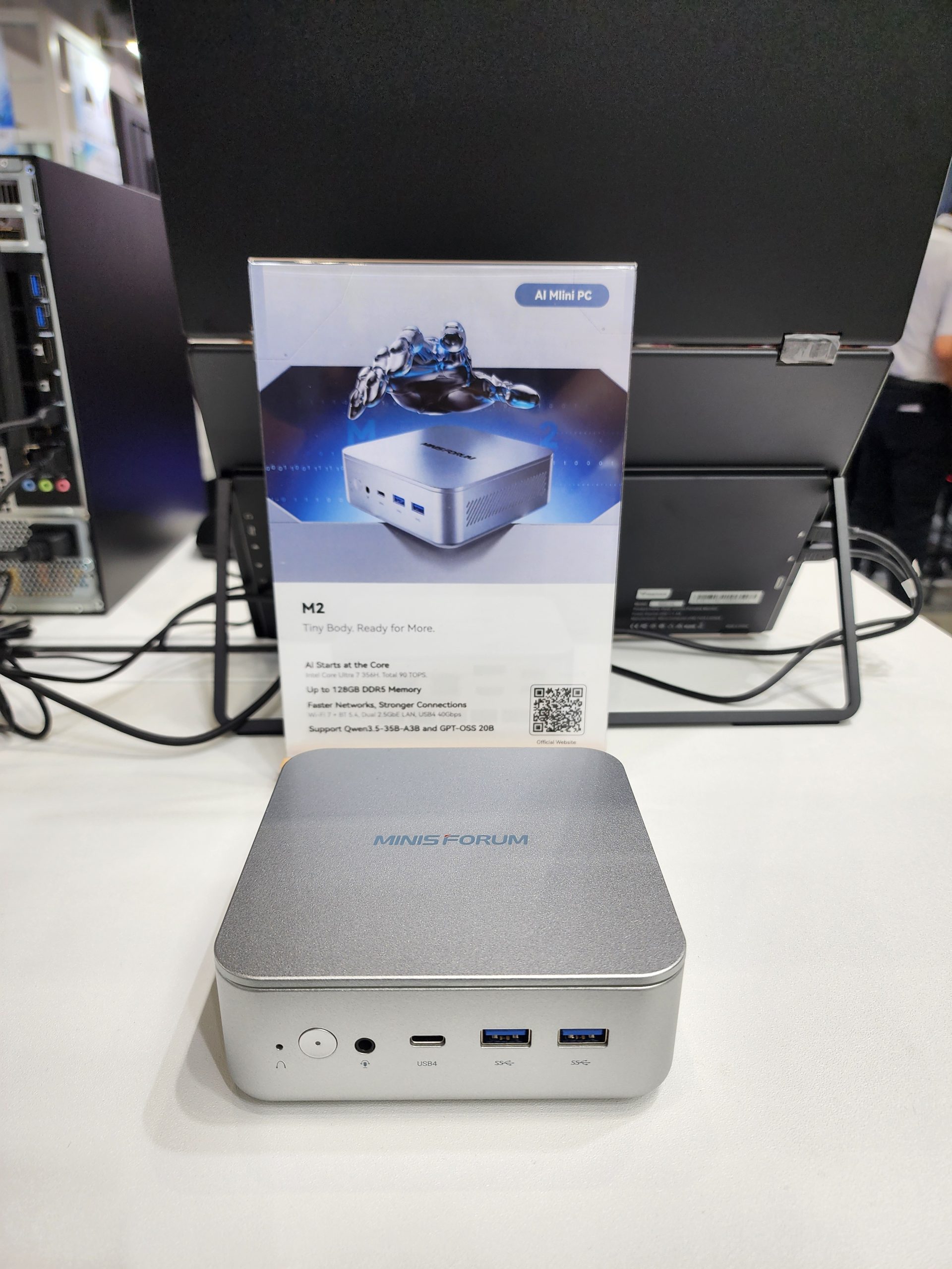 Minisforum Panther Lake Mini PCs Put 180 TOPS of Local AI on Your Desk