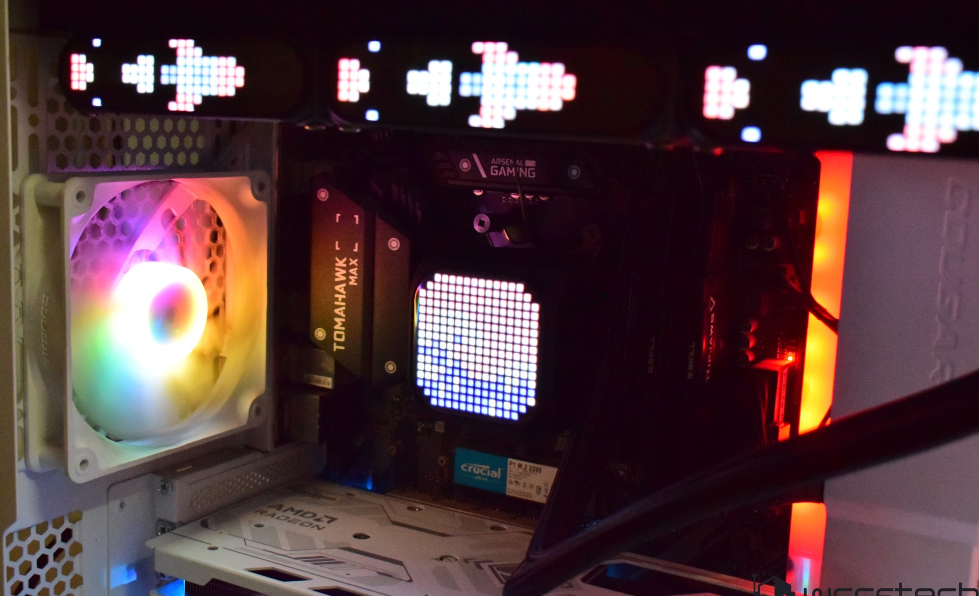 Triple-Screen AIO Coolers and Matrix Displays Redefine PC Aesthetics