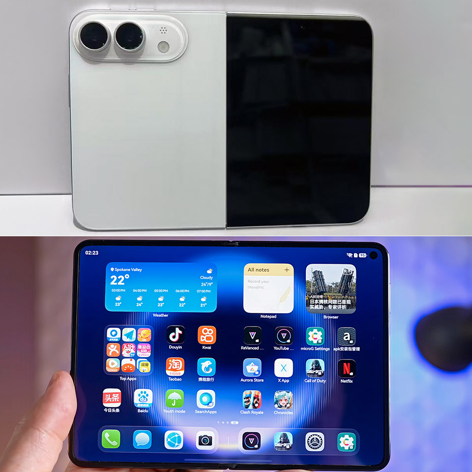 iPhone Ultra Foldable Dummy Leaks Hint at Apple’s First Book-Style Design