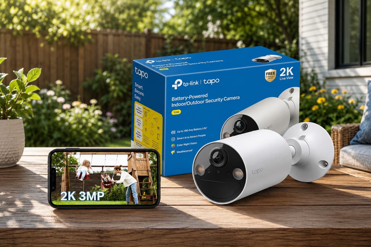 Budget Outdoor Security Cameras With Floodlights Drop to New Lows