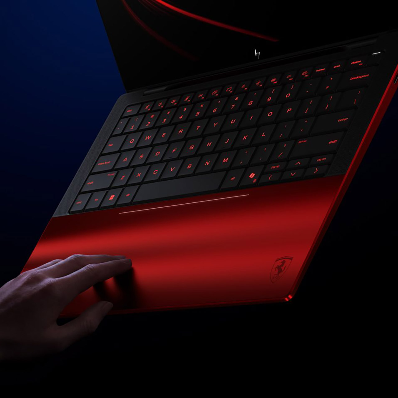How Ferrari’s Exposed-Engine Philosophy Turns HP’s AI PC Into Functional Art