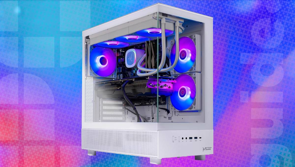 High-End Skytech Gaming PCs With Ryzen X3D and RTX 5000 GPUs Hit Record Lows