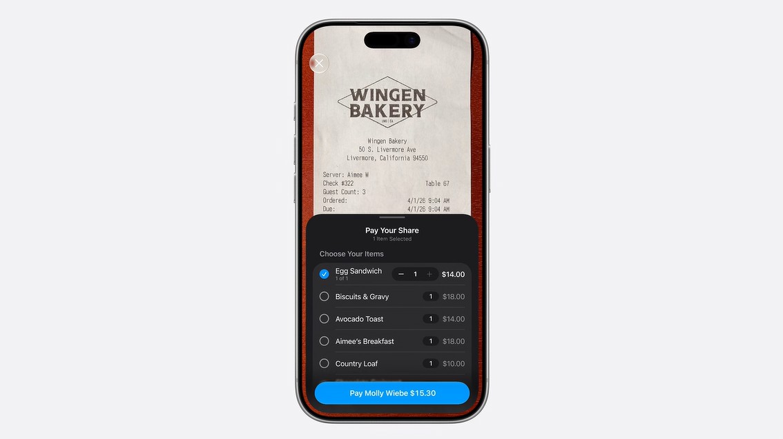 How iOS Bill Splitting Works: Snap a Receipt, Split Instantly