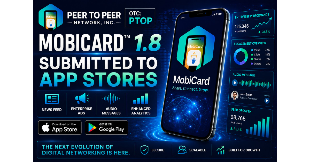 MobiCard 1.8 Turns Digital Business Cards Into a Social Audio Hub