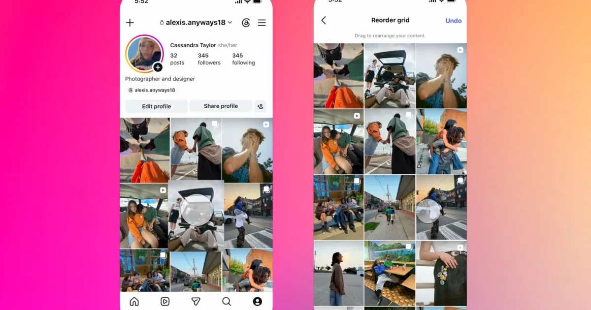 How to Rearrange Your Instagram Profile Grid for a Cohesive Look