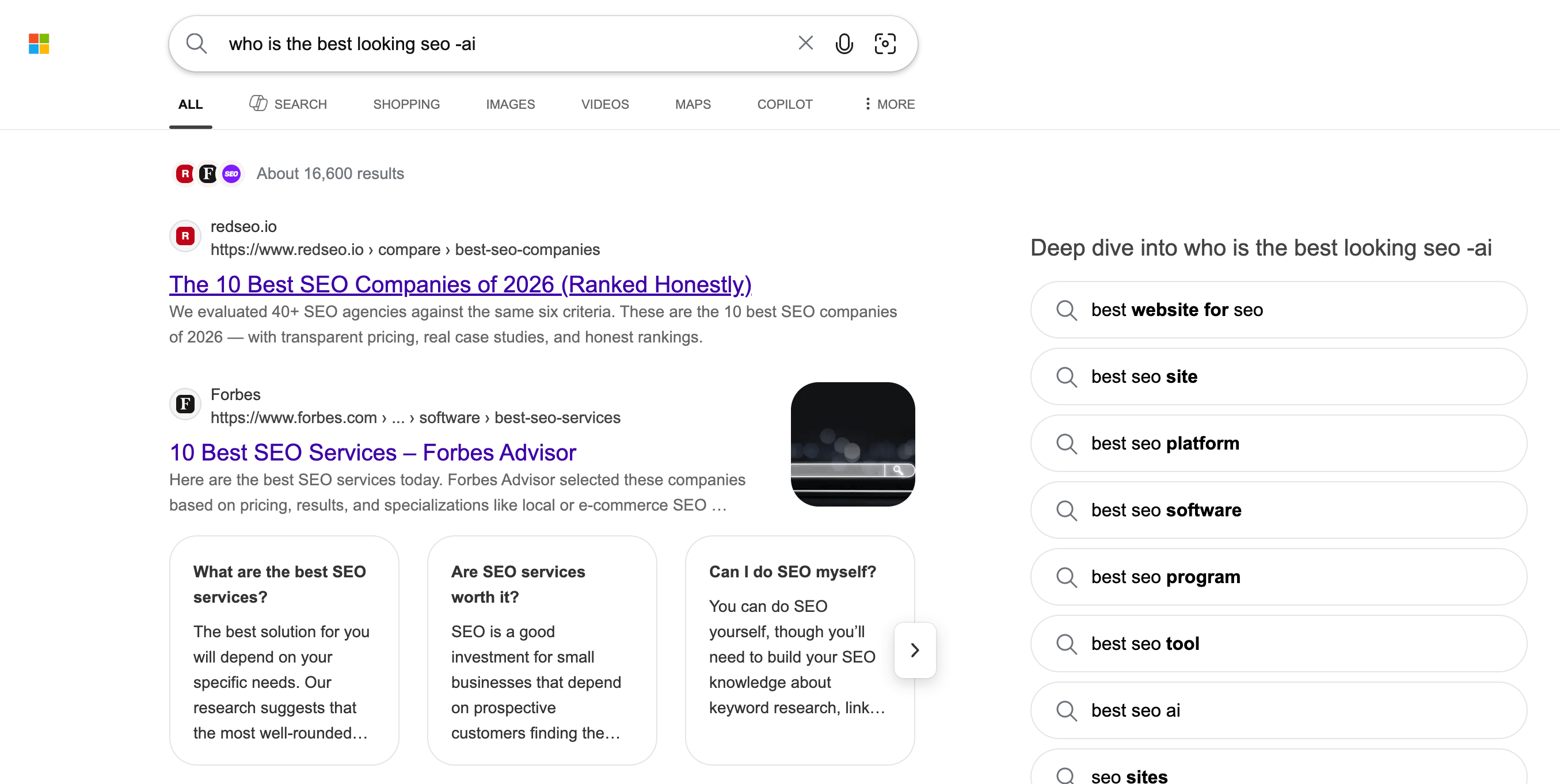 How to Disable Bing and AI Copilot Results in Windows 11
