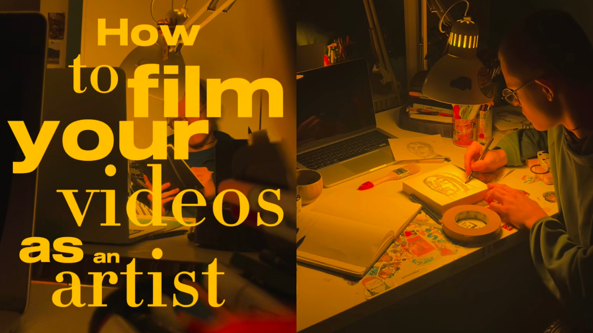 How Artists Film Their Work to Stop the Scroll