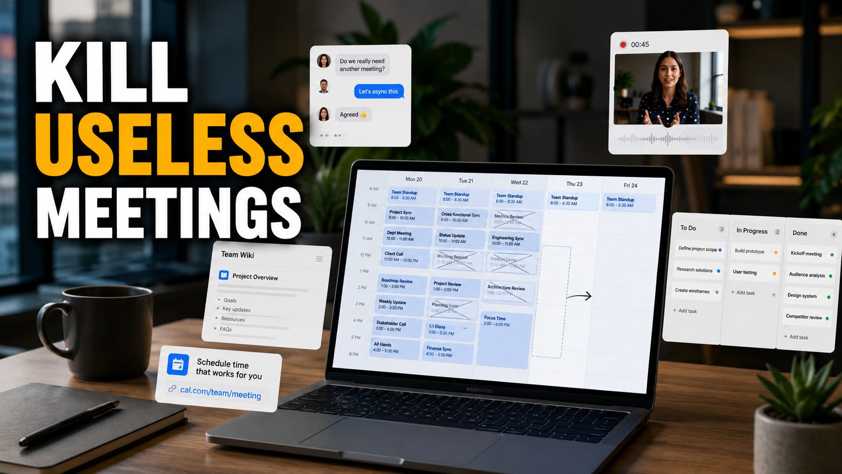 5 Apps That Actually Replace Meetings and Free Your Calendar