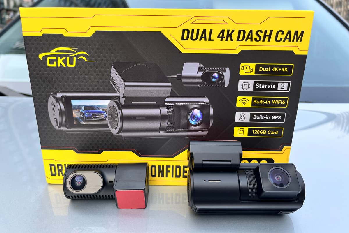 Twin 4K Dash Cams Under src=