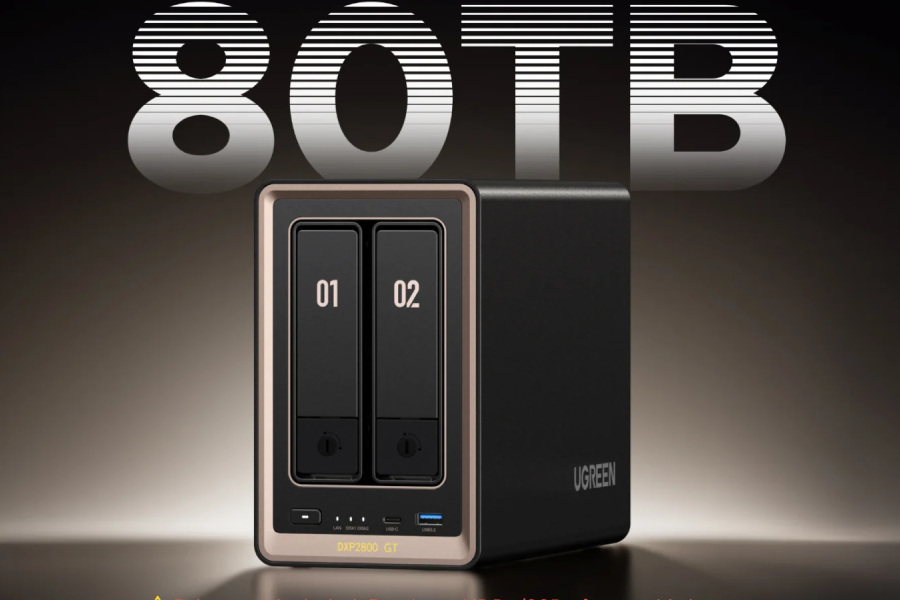 UGREEN DXP GT Series Pushes AMD Ryzen NAS to 144TB and 20Gbps