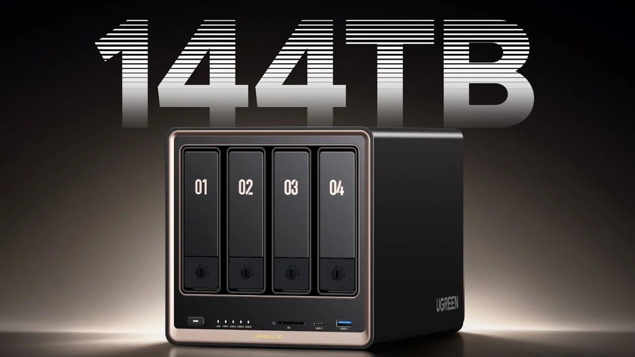 UGREEN NASync DXP GT Promises 20Gbps Speed and 144TB Capacity for Creators