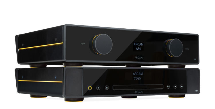 ARCAM’s A50 Signature and CD25 Bridge 50 Years of Audio Design