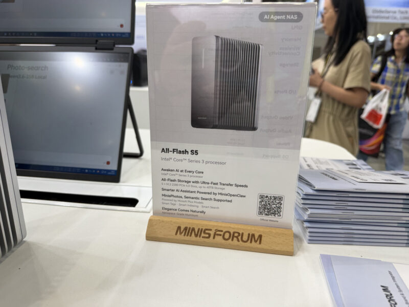 Minisforum S5 Fanless Wildcat Lake NAS Targets Silent All‑Flash Workflows