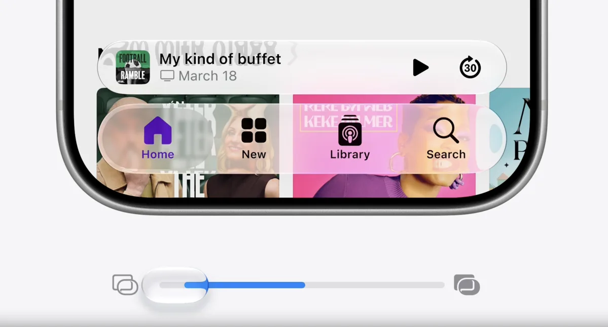 Liquid Glass in iOS 27: Guide to Transparency, Sliders and Readability