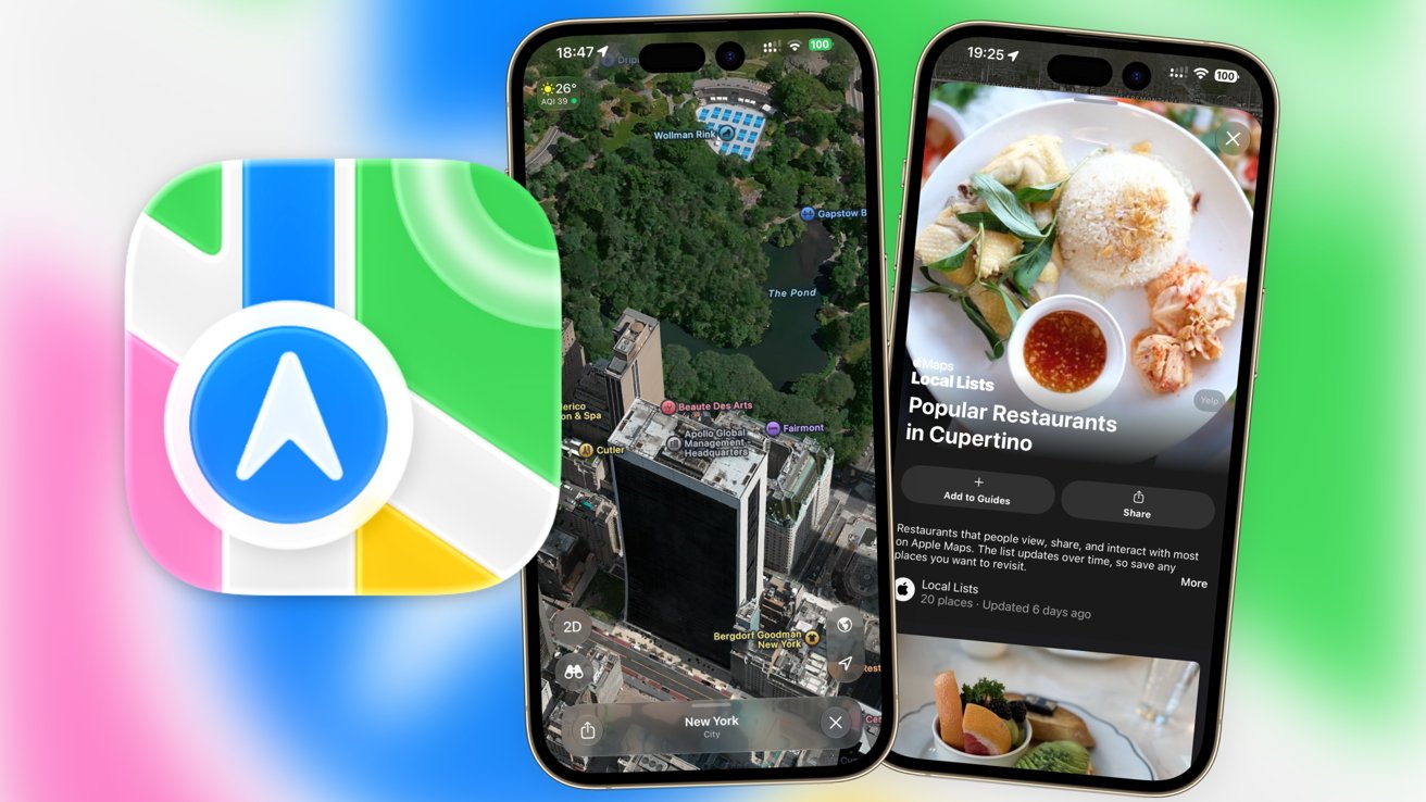 Apple Maps Adds AI Discovery and Sharper Flyover Views