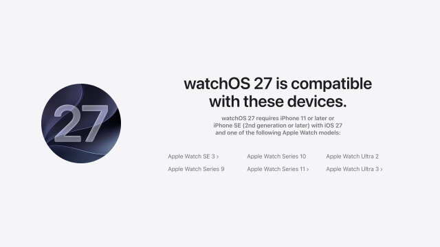 watchOS 27 Drops Support for Millions of Apple Watches