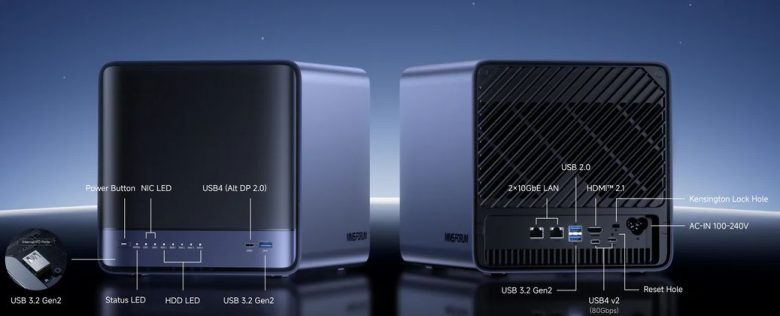 Minisforum Bets on Strix Halo and Wildcat Lake for Quiet, 10GbE NAS Power