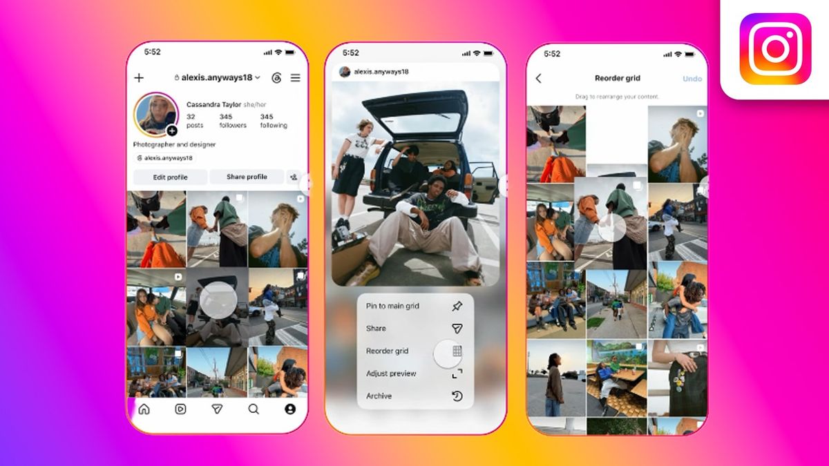 How to Use Instagram Grid Reordering to Curate Your Profile