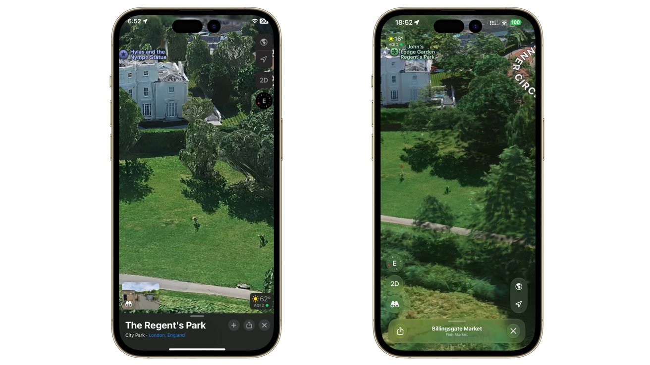 Apple Maps Adds AI Discovery and Sharper Flyover Views