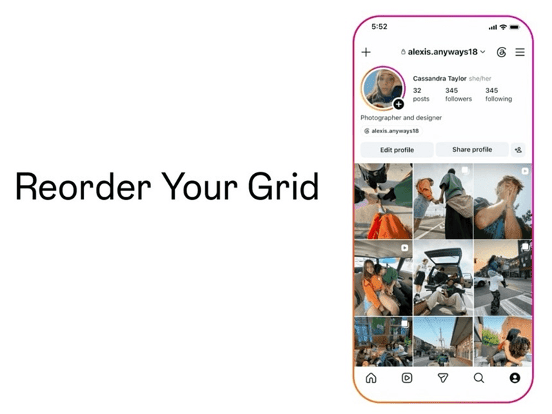 Instagram's Grid Reordering Feature: Master Your Profile Layout