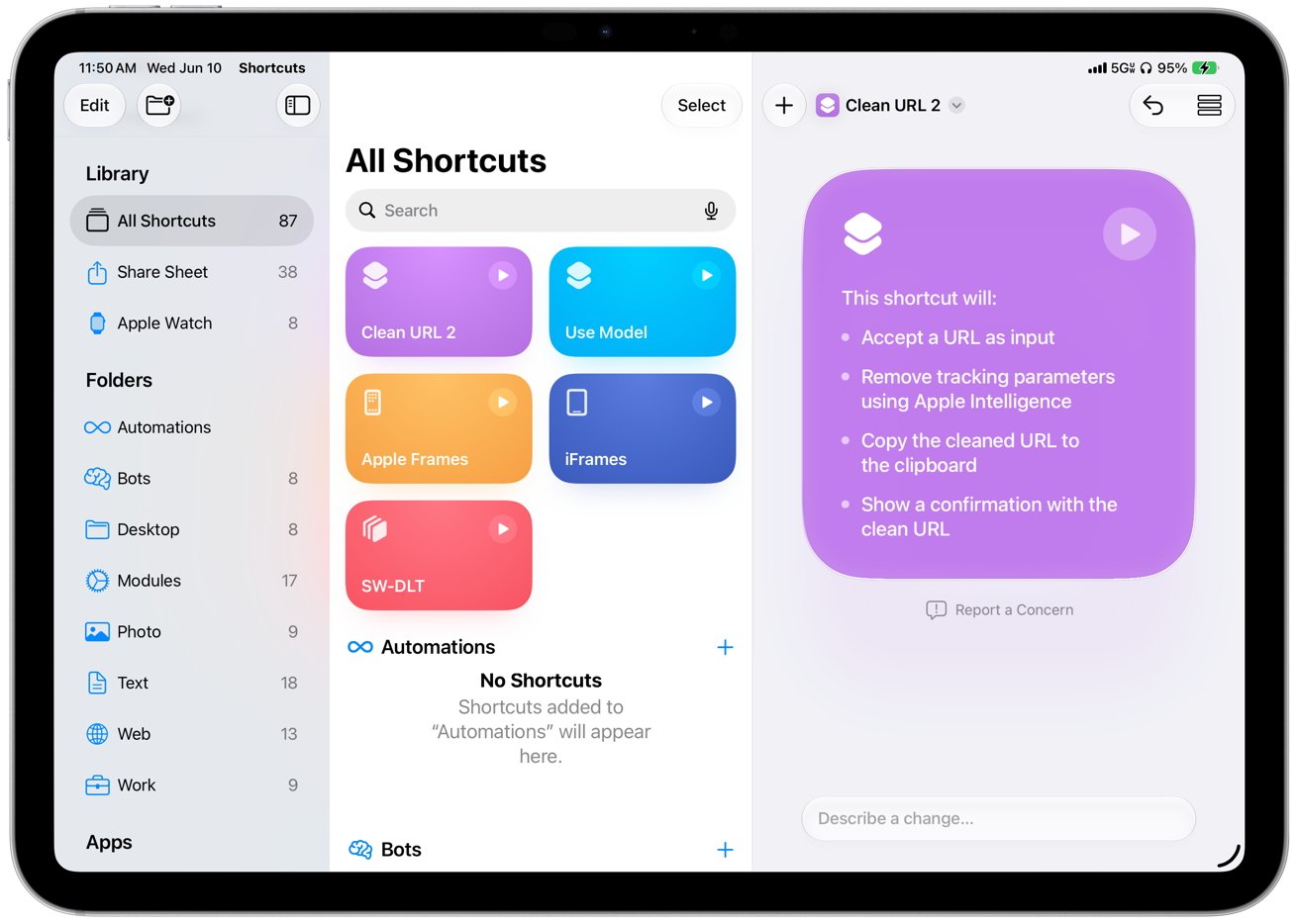 Turn Plain English Into iPad Shortcuts With Apple’s New Builder