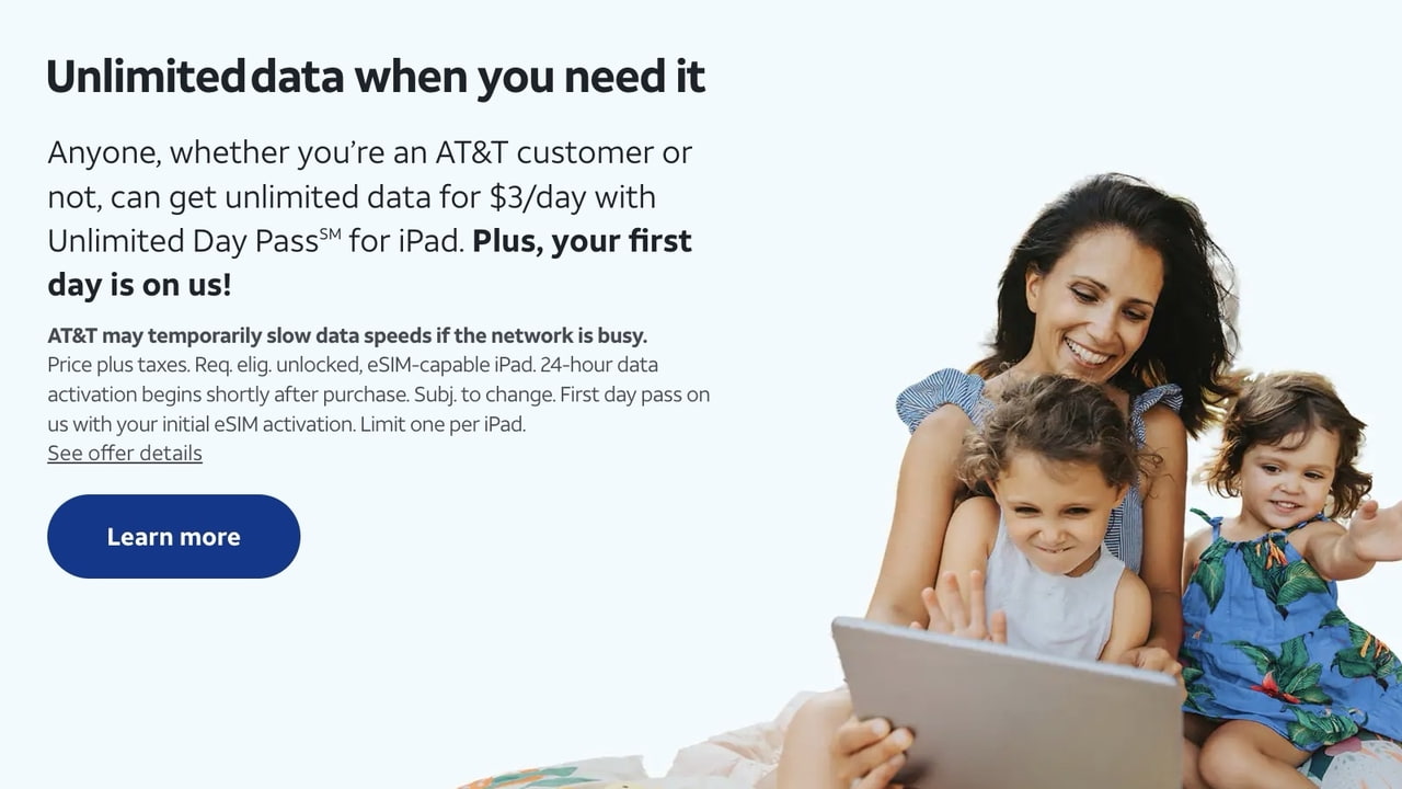 AT&T's $3 Unlimited Day Pass for iPad: Should You Switch?