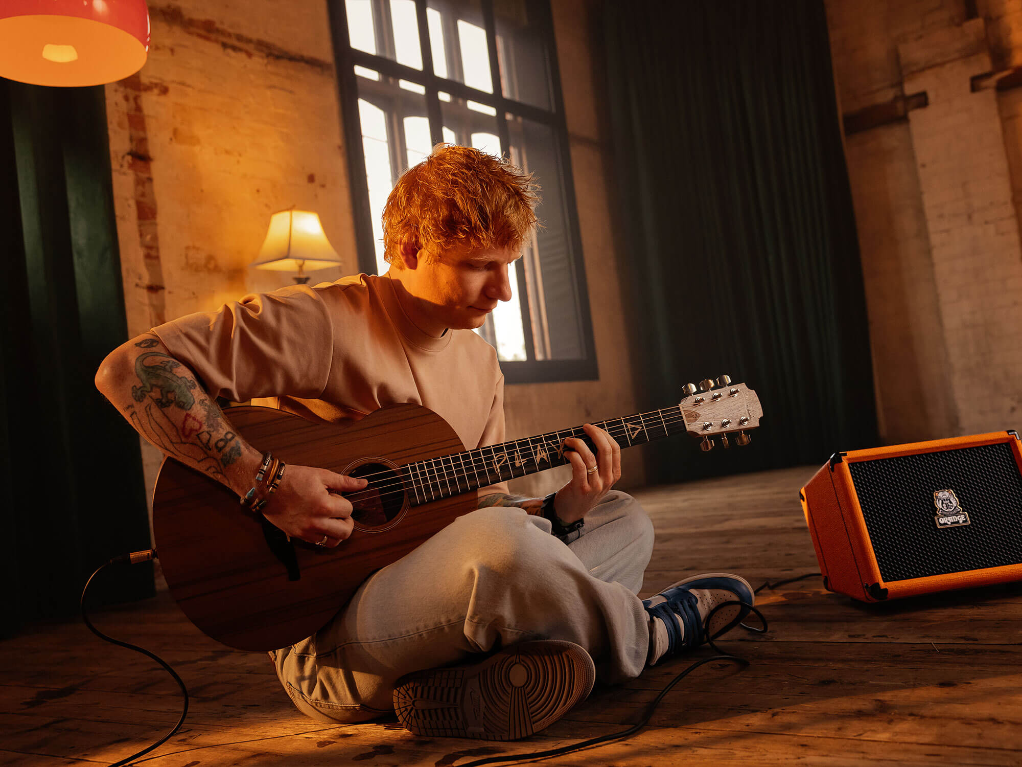 Ed Sheeran’s Orange Outlowd Amps Put Working Players First