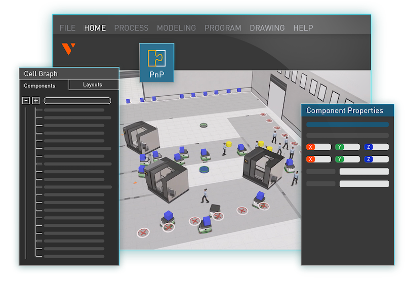 Factory Simulation Software Gets Smarter with Visual Components 5.1 and Machine Works 8.8